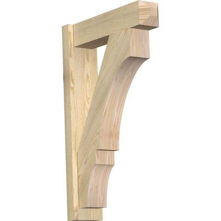 Ekena Millwork Balboa Rough Sawn Craftsman Outlooker, Douglas Fir, 6"W x 22"D x 34"H OUT06X22X34BOA04RDF